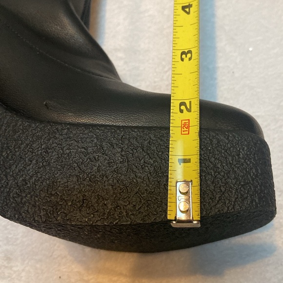 BROTHER VELLIES Empire Platform Boot Black Size 5 Made In Italy New In Box - Picture 4 of 9